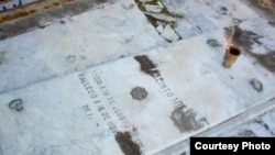 Tumba de José Jacinto Milanés en Matanzas